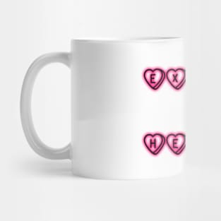 Extra @ Heart Mug